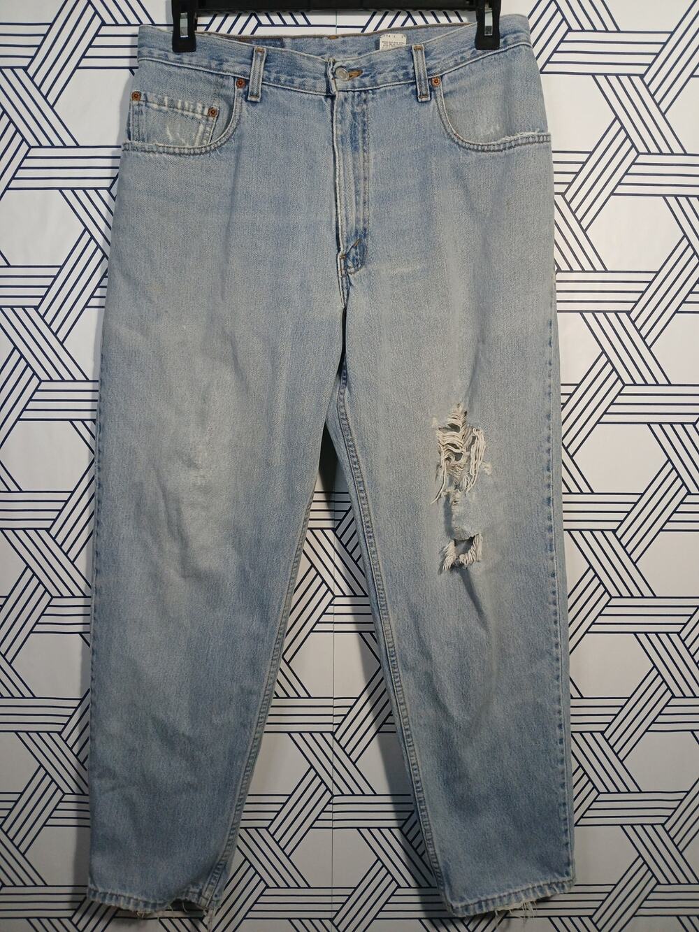 Vintage Levi's 560 Jeans 34x30 Loose Fit Tapered Y2K Skater Grunge Streetwear